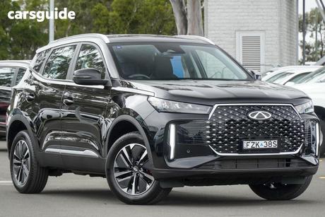 Black 2025 Chery Tiggo 4 Wagon Ultimate Hev