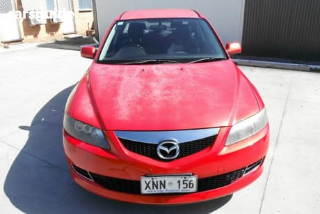 Red 2007 Mazda 6 Sedan Classic