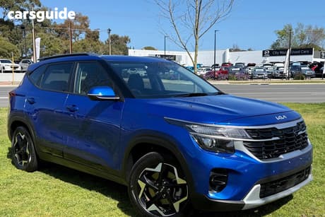 Blue 2023 Kia Seltos Wagon Sport+ (Awd)