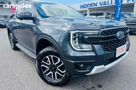 Grey 2025 Ford Ranger Double Cab Pick Up Sport 2.0 (4X4)