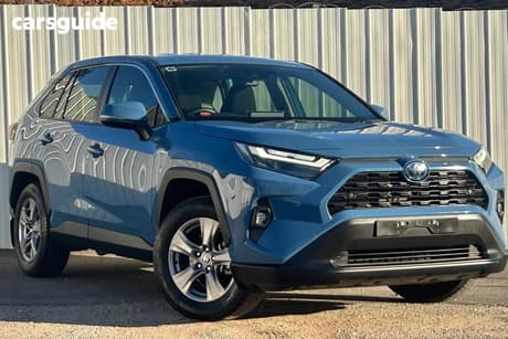 Blue 2022 Toyota RAV4 Wagon Gx (2Wd) Hybrid