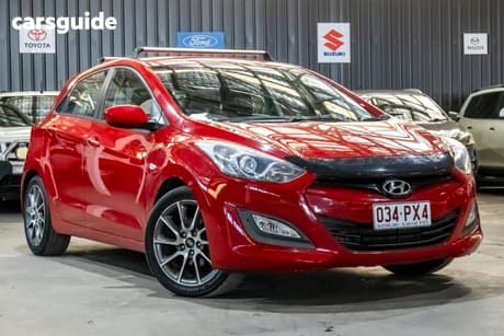 Red 2013 Hyundai I30 Hatch ACTIVE