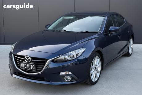 Blue 2014 Mazda 3 Sedan Sp25 Astina