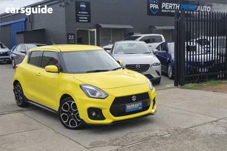 Yellow 2024 Suzuki Swift Hatchback Sport Turbo (Qld)
