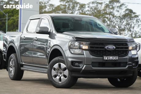 Grey 2025 Ford Ranger Double Cab Pick Up Phev Xlt (4X4)