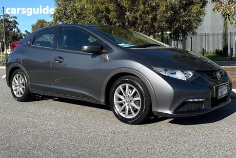 Grey 2012 Honda Civic Hatchback Vti-S