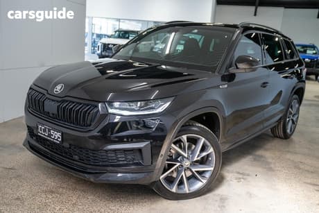 Black 2022 Skoda Kodiaq Wagon Sportline (4X4)