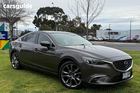 Grey 2015 Mazda 6 Sedan Atenza