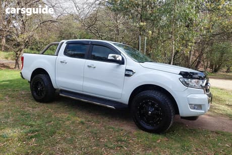 White 2017 Ford Ranger Dual Cab Utility Xlt 3.2 (4X4)