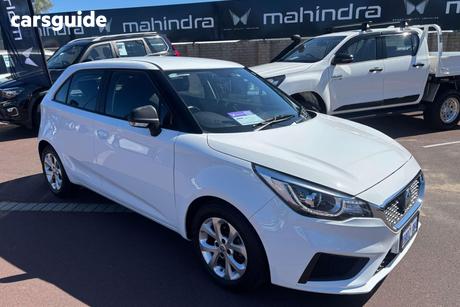 White 2022 MG MG3 Hatchback Core