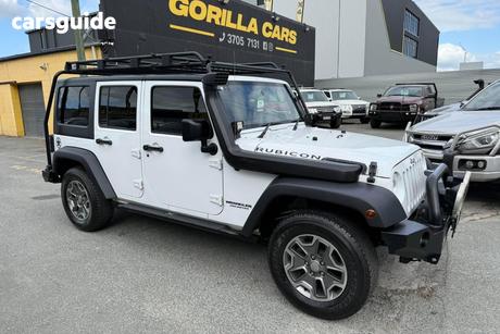 White 2016 Jeep Wrangler SUV RUBICON (4X4) JK MY16