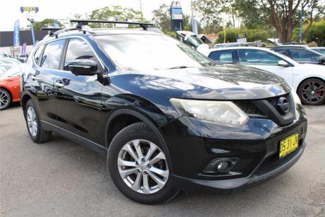 Black 2016 Nissan X-Trail Wagon St-L (Fwd)