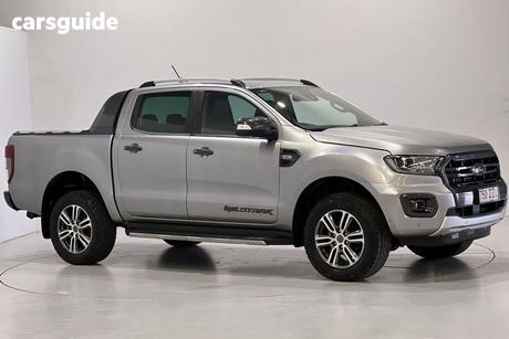 Silver 2020 Ford Ranger Double Cab Pick Up Wildtrak 3.2 (4X4)
