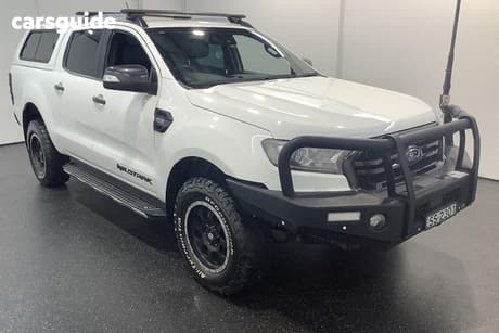 White 2018 Ford Ranger Double Cab Pick Up Wildtrak 3.2 (4X4)
