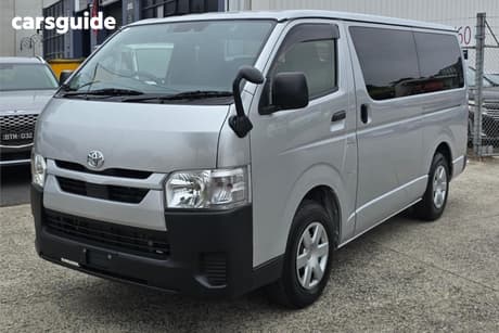 Silver 2023 Toyota HiAce Commercial GDH201