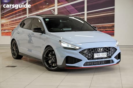 Blue 2022 Hyundai I30 Fastback N Limited Edition