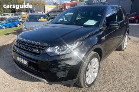 Black 2017 Land Rover Discovery Sport Wagon Td4 150 Se 5 Seat
