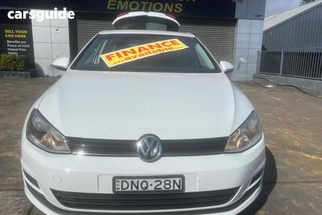 White 2017 Volkswagen Golf Hatch 92 TSI AU MY17