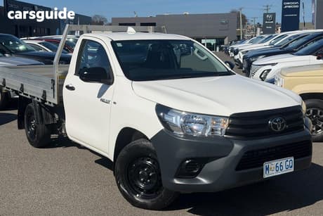 White 2023 Toyota Hilux Cab Chassis Workmate (4X2)