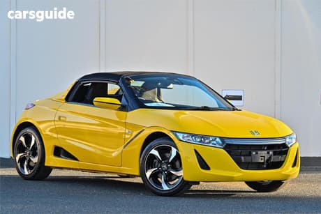 Yellow 2016 Honda s660 Convertible