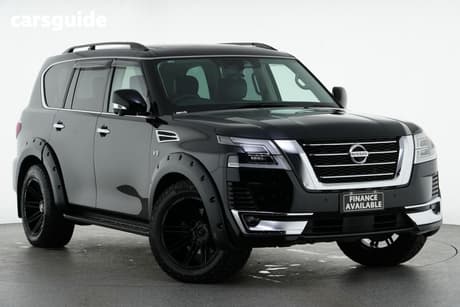 Black 2021 Nissan Patrol Wagon Ti-L (4X4)