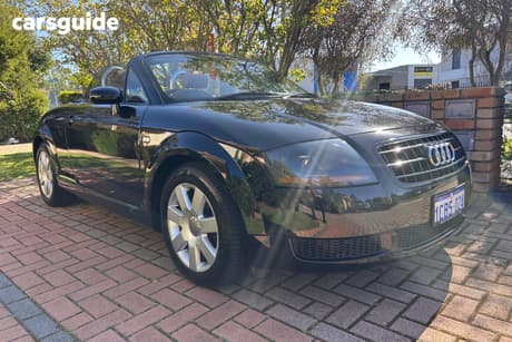 Black 2003 Audi TT Roadster