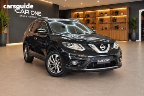 Black 2016 Nissan X-Trail Wagon Ti (4X4)