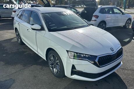 White 2025 Skoda Octavia Wagon Select 110Tsi