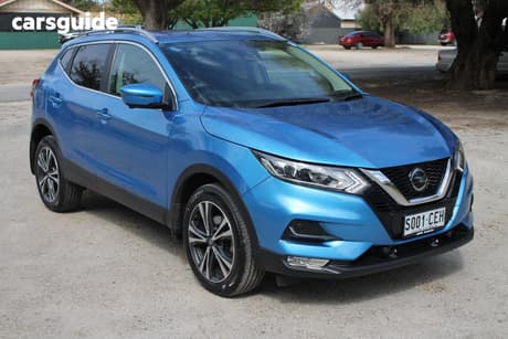 Blue 2019 Nissan Qashqai Wagon St-L (5Yr)