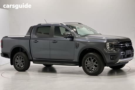 Grey 2025 Ford Ranger Double Cab Pick Up Wildtrak X 2.0 (4X4)