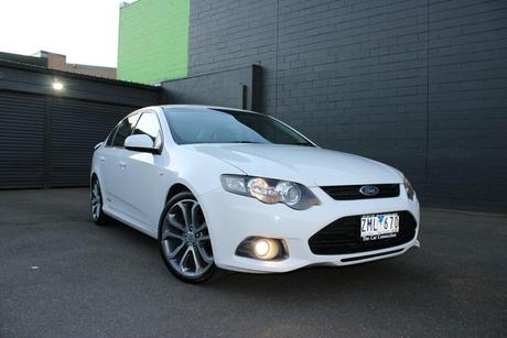 White 2012 Ford Falcon Sedan Xr6 Limited Edition