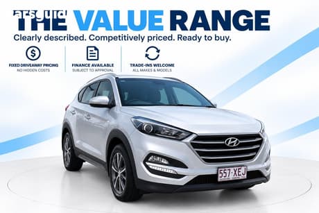 Silver 2017 Hyundai Tucson Wagon Active X (Fwd)
