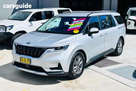 Silver 2021 Kia Carnival Wagon S