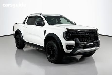 White 2022 Ford Ranger Double Cab Pick Up Wildtrak 3.0 (4X4)