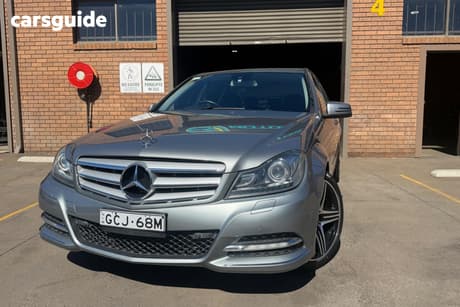 Silver 2011 Mercedes-Benz 250 Sedan AVANTGARDE BE W204 MY11