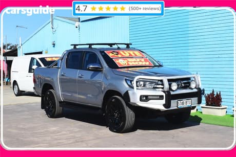 Silver 2017 Toyota Hilux Dual Cab Utility Sr5 (4X4)