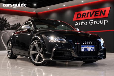 Black 2010 Audi TT Coupe Rs