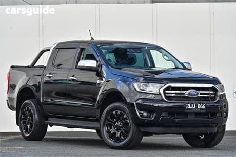 Black 2020 Ford Ranger Double Cab Pick Up Xlt 3.2 (4X4)
