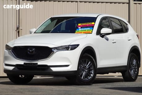 White 2021 Mazda CX-5 Wagon Maxx Sport (Fwd)