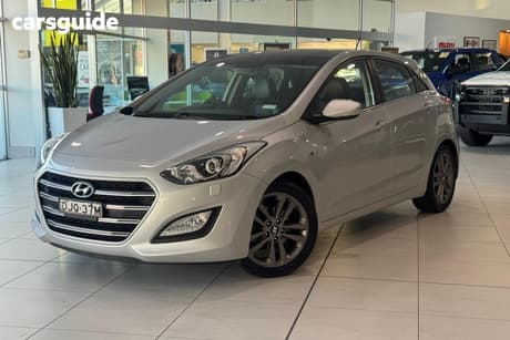 Silver 2016 Hyundai I30 Hatchback Sr Premium