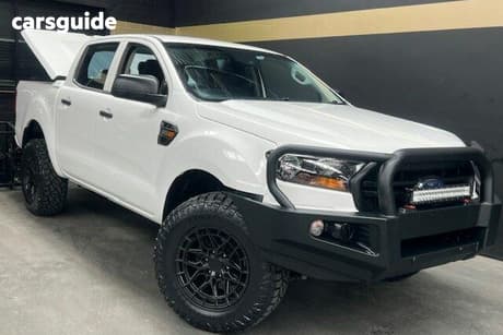 White 2021 Ford Ranger Double Cab Chassis Xl 2.2 Hi-Rider (4X2)