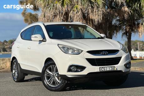 White 2014 Hyundai IX35 Wagon Se (Fwd)