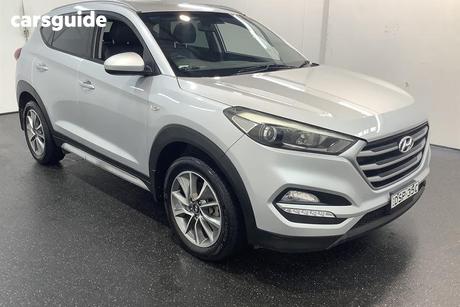 Silver 2017 Hyundai Tucson Wagon Active X (Fwd)