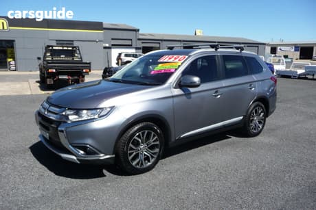 Grey 2015 Mitsubishi Outlander Wagon Ls (4X2)