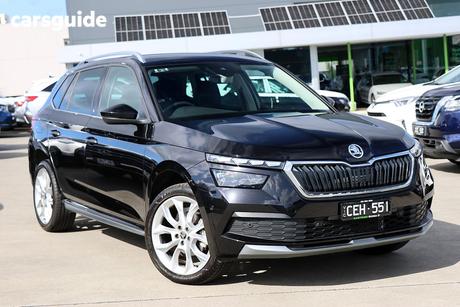 Black 2023 Skoda Kamiq Wagon Signature 110Tsi