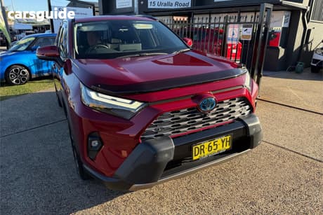 Red 2023 Toyota RAV4 Wagon Cruiser (2Wd) Hybrid