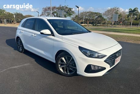 White 2022 Hyundai I30 Hatchback Active