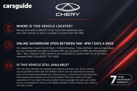 Black 2026 Chery Tiggo 8 PRO MAX Wagon Ultimate Awd