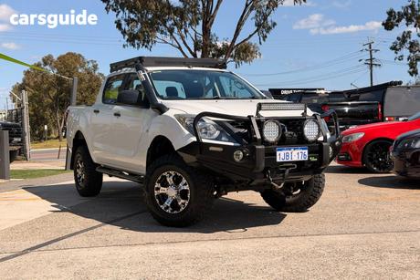 White 2017 Mazda BT-50 Dual Cab Utility Xt (4X4)