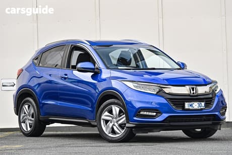 Blue 2018 Honda HR-V Wagon Vti-S
